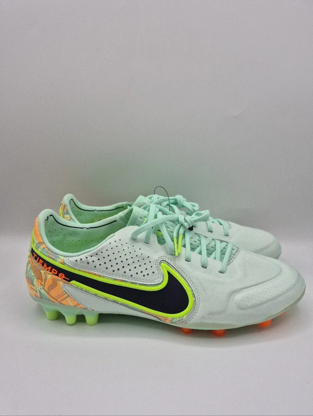 Nike Tiempo Legend 9 Elite AG Pro Bonded Pack Soccer Cleats DB0824-344 Size 8.5